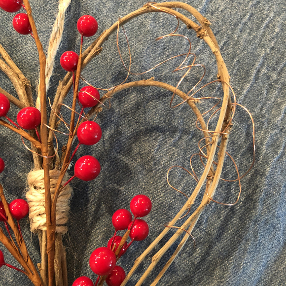 Large twig heart - Picture 2 of 3